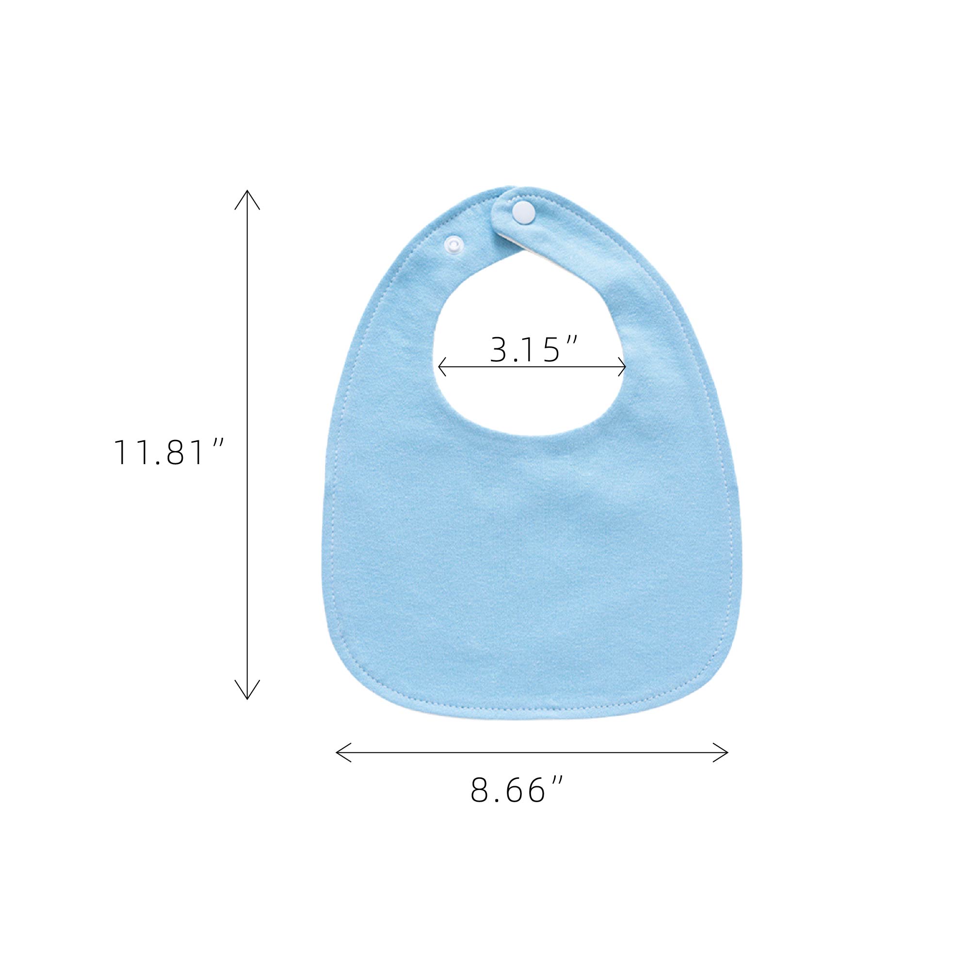 MOQ 10 pcs Soft Absorbent Bib 2