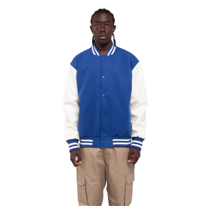 Shaka Wear Men's Letterman Jacket 24