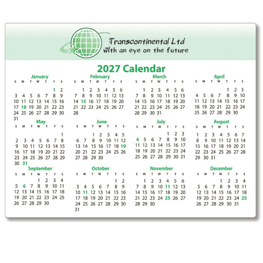 Wall Calendar, Perpetual 4