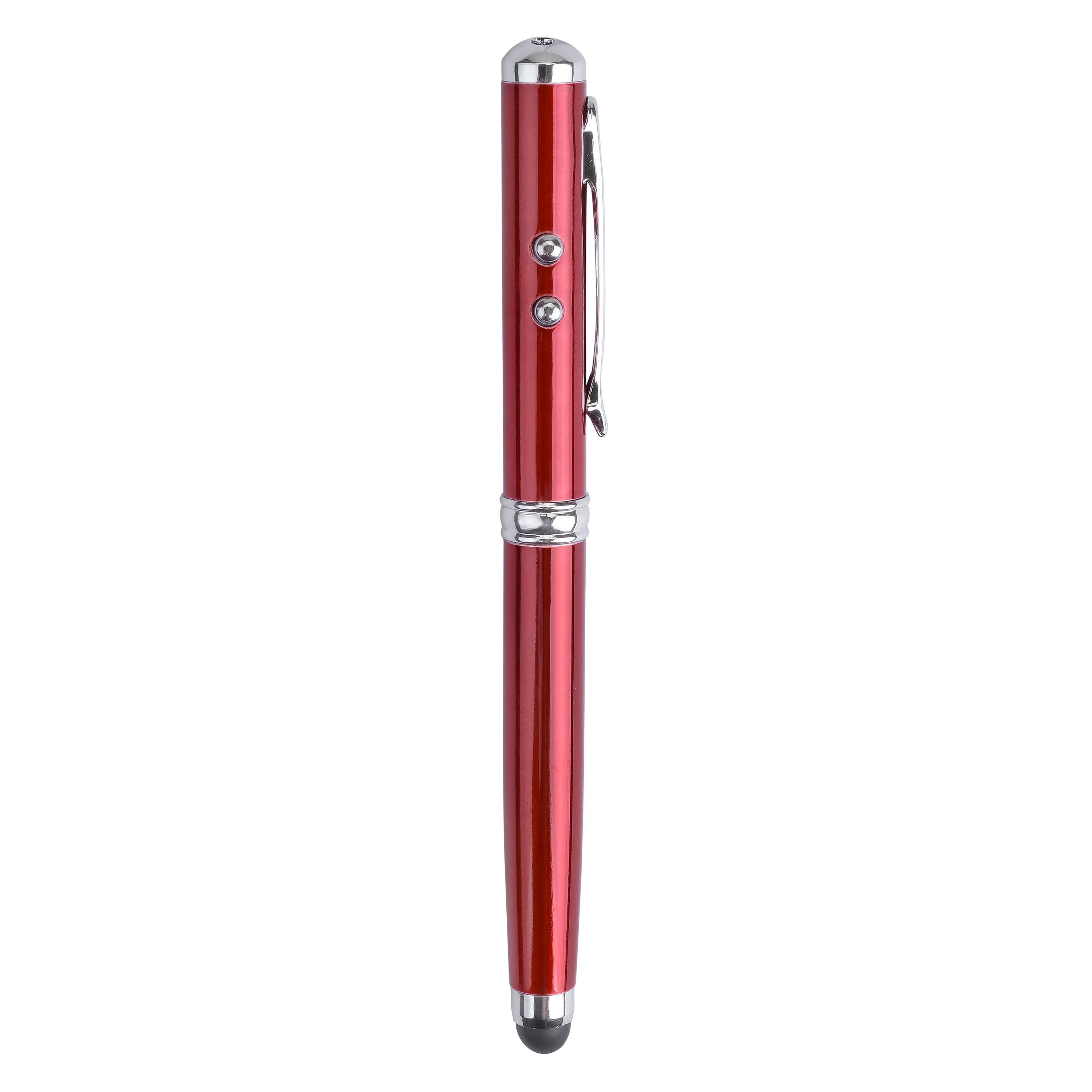 Picard 4-in-1 LED Laser Pointer & Metal Ballpoint Pen w/Stylus 5