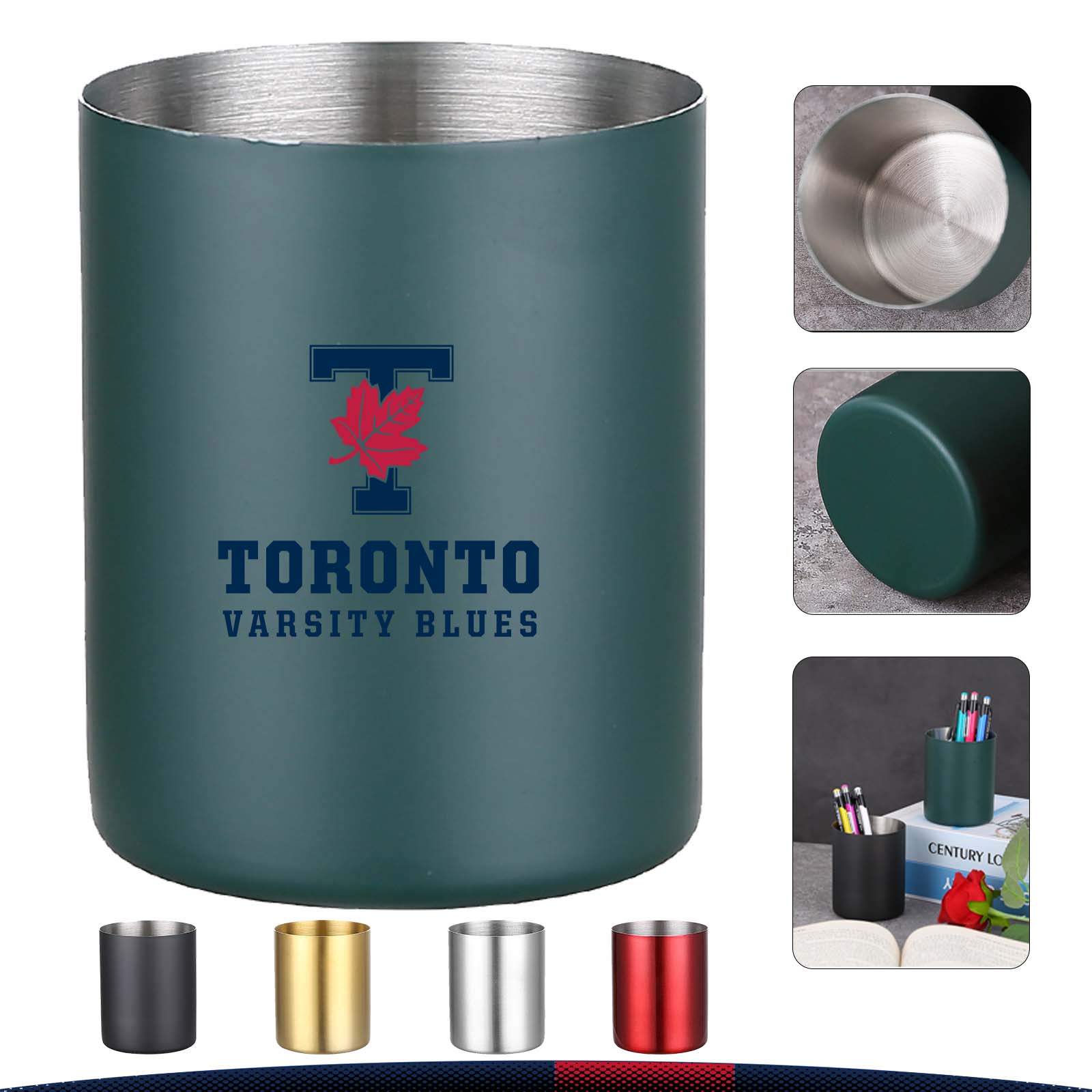 Stainless Steel Pen Holders 4