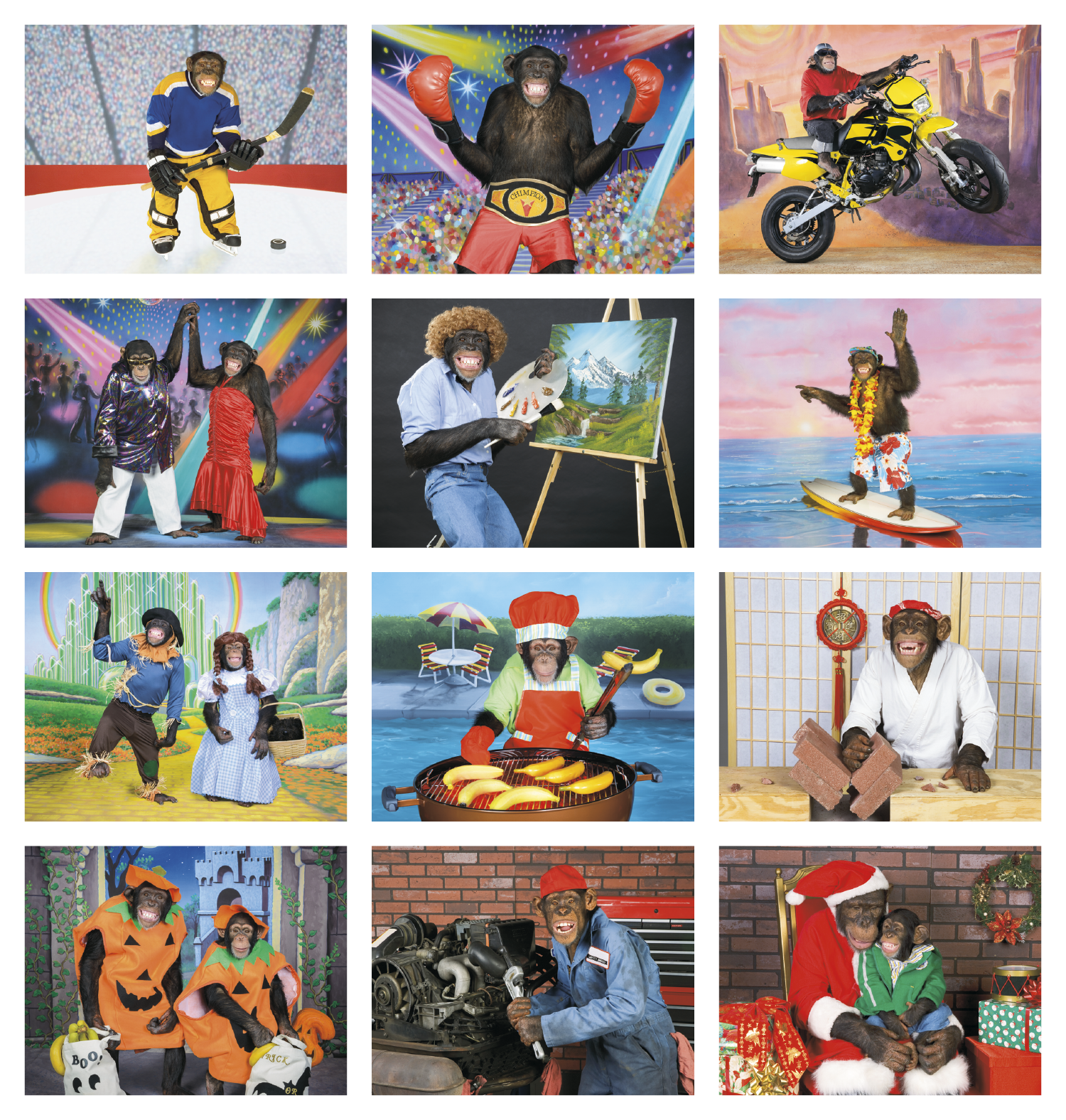 Good Value™ Monkey Mischief - Stapled Calendar 47