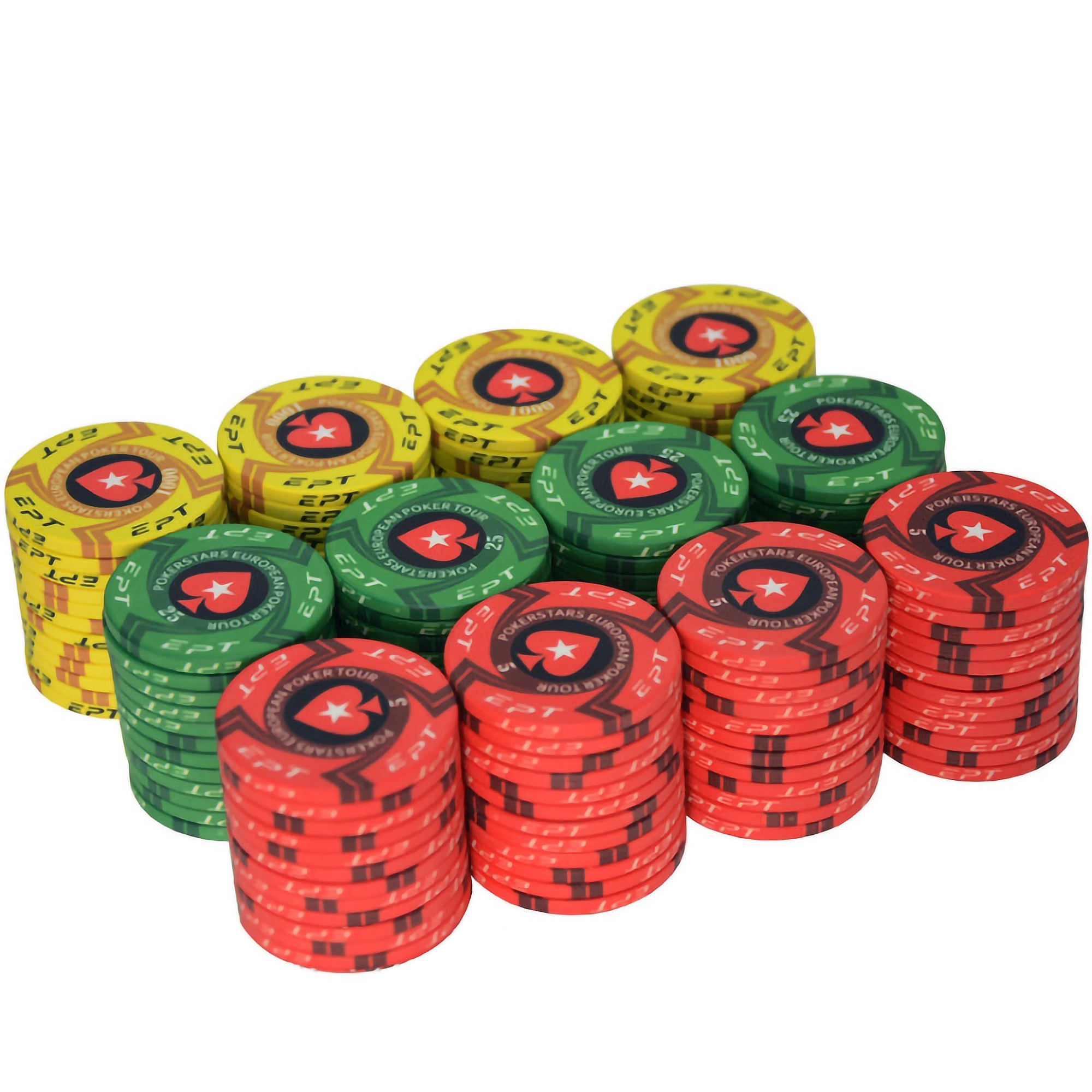 13.3g Full Collor Clay Poker Chip 1 3/4"Dia 3