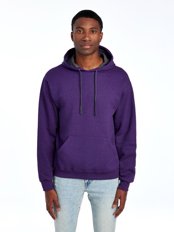 FRUIT OF THE LOOM Sofspun™ Unisex Hooded Sweatshirt, custom hoodie or sweatshirt with logo imprint 18