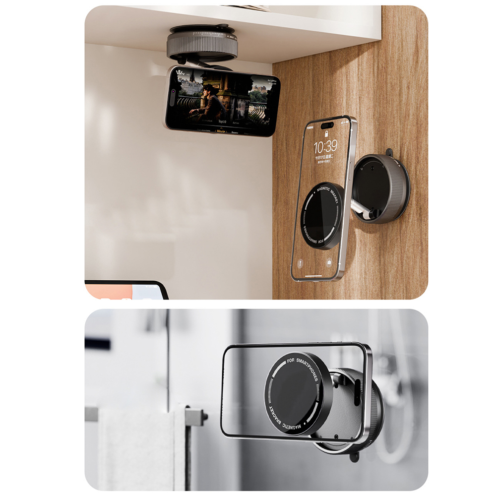Magnetic Vacuum Car Phone Holder 4