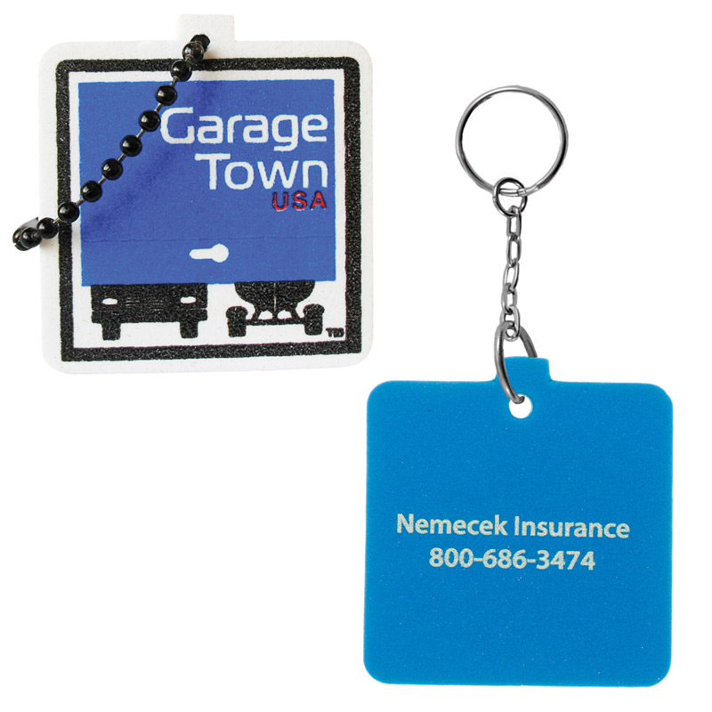 Square Key Tag 9