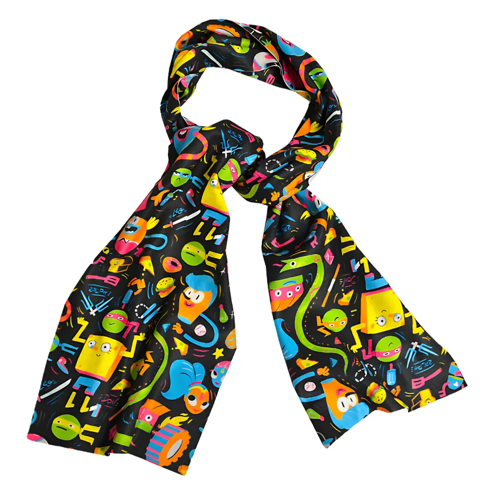 Full-Color Customized Fleece Scarf 3