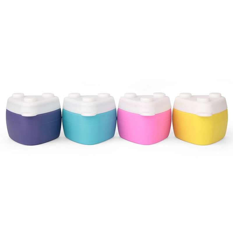 Silicone Travel Pill Organizer Jar & Jewelry Container 2