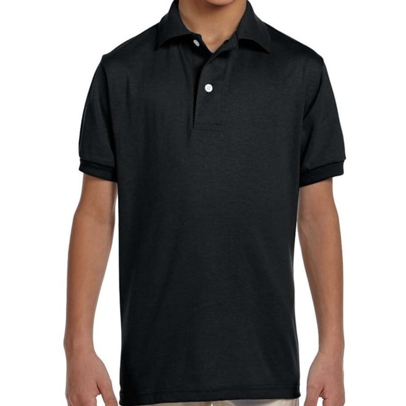 Jerzees Youth 5.6 Oz., 50/50 Jersey Polo With SpotShield™ 11