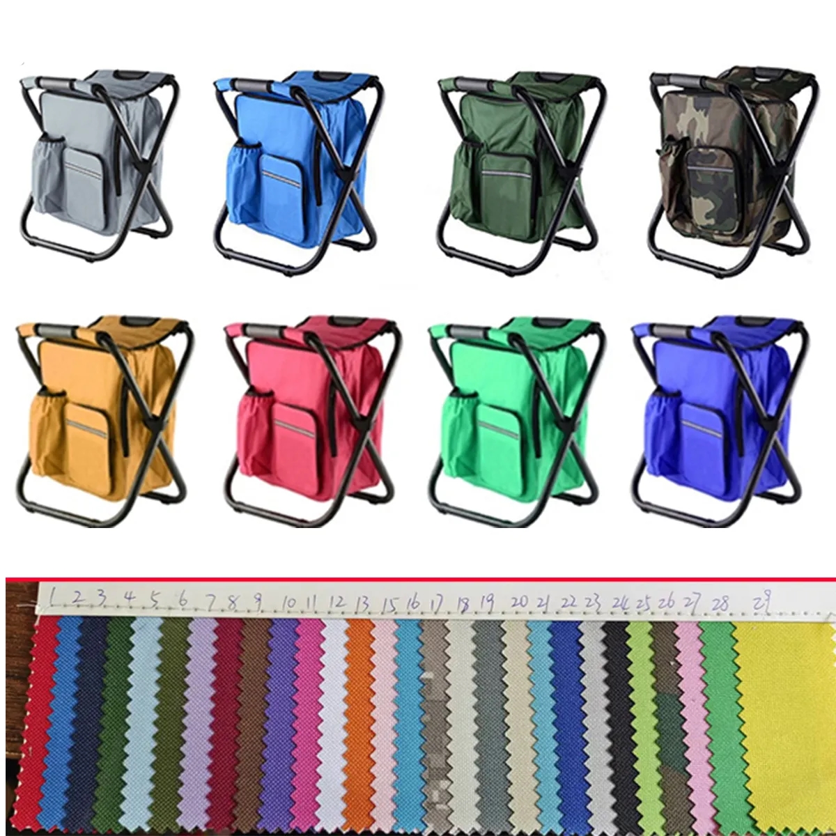 3 in 1 Portable Backpack Chair with Cooler Bag 6