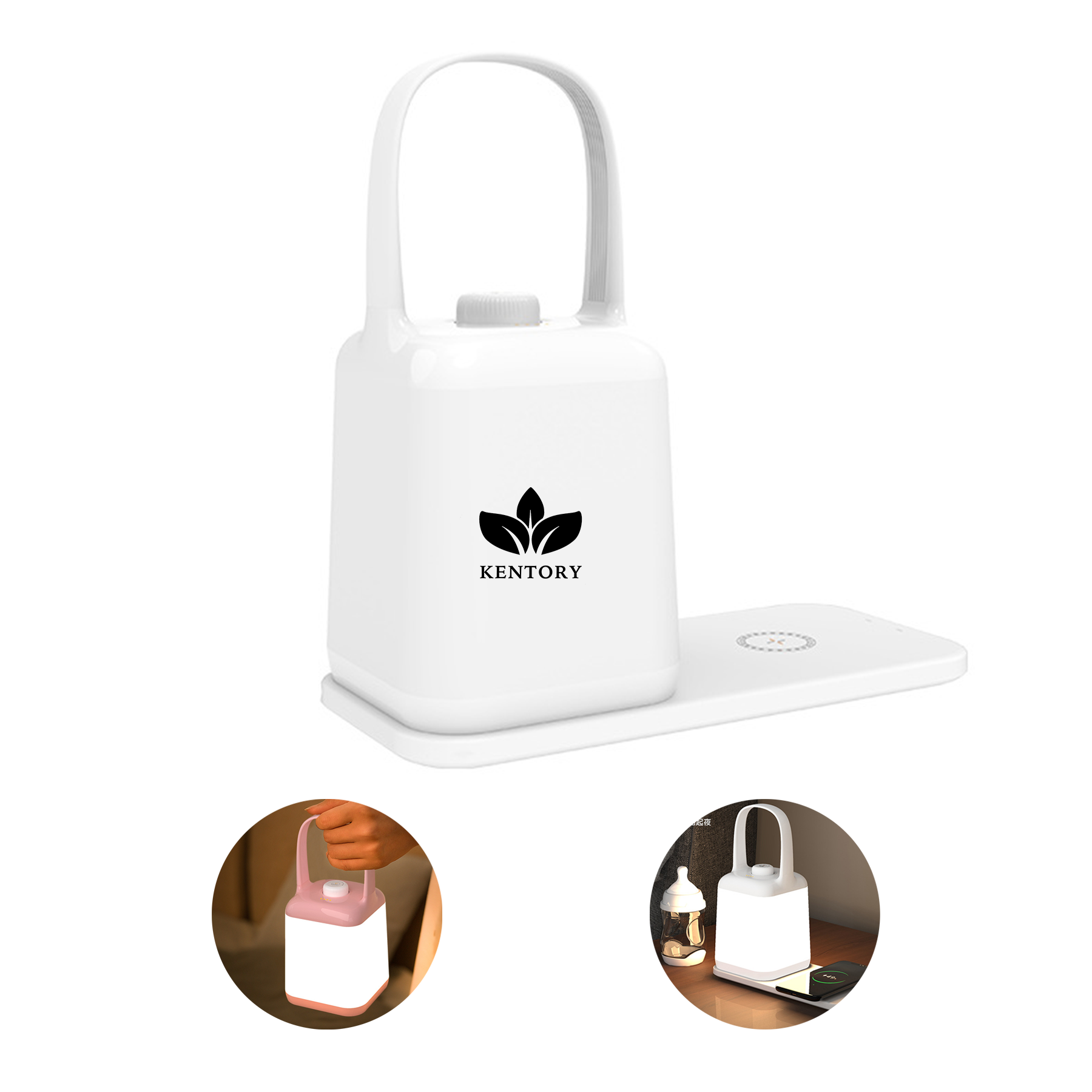 Table Bedside Lamp Wireless Charge 2