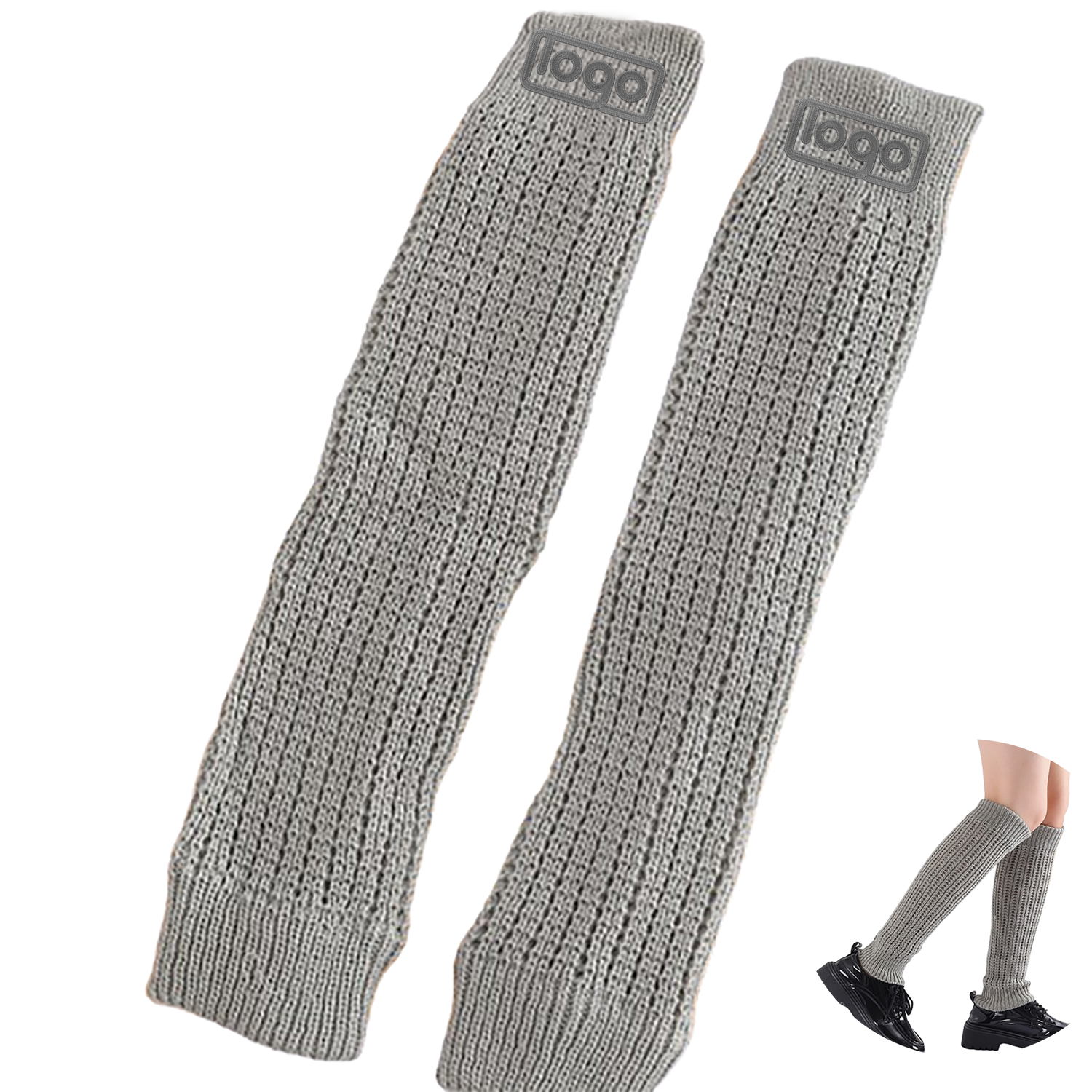 Women Knitted Long Boot Socks 10