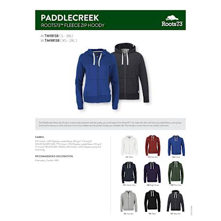 Women's PADDLECREEK Roots73 FZ Hoody 104