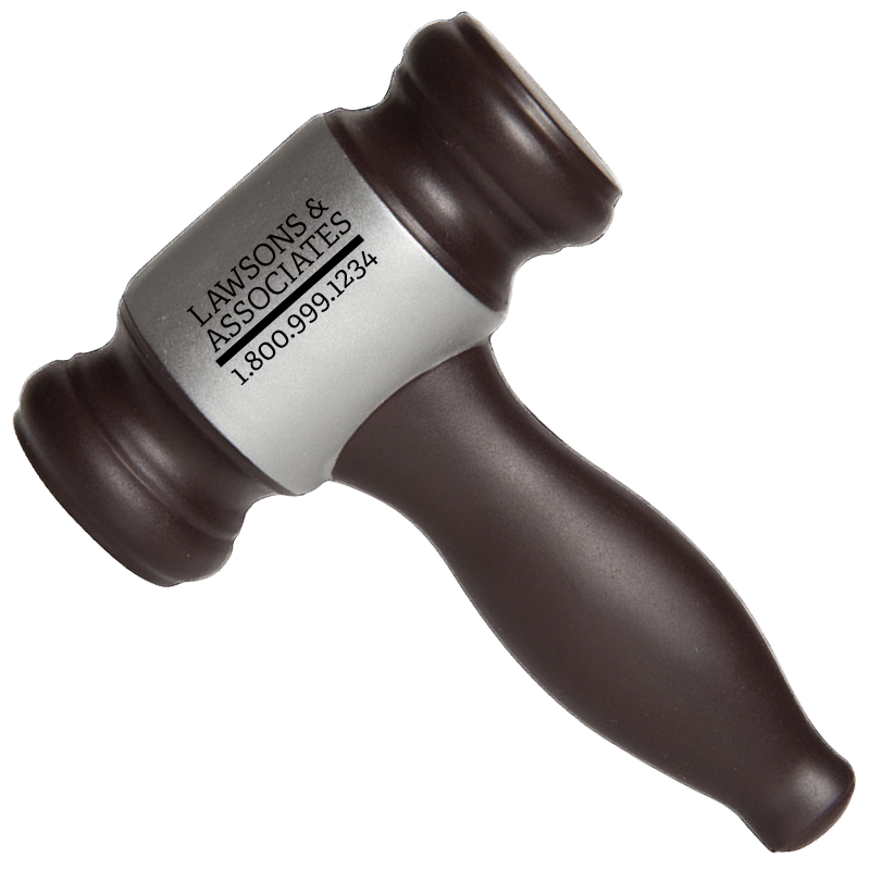 Gavel Shaped Stress Reliever 1