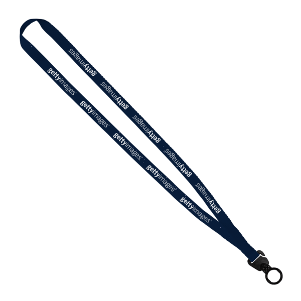 Evolution12 - 1/2" Polyester Welded Lanyard with Trapezoid and Plastic O-Ring 32