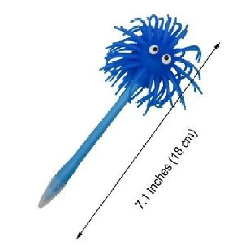 Cute Stress Relief Sea Urchin Shape Ballpoint Pens 10