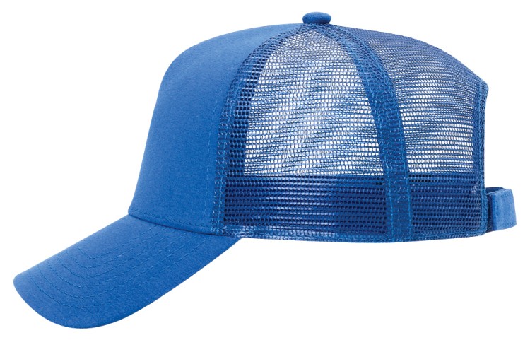 OTTO CAP® 5 Panel Mid Profile Mesh Back Trucker Hat 10