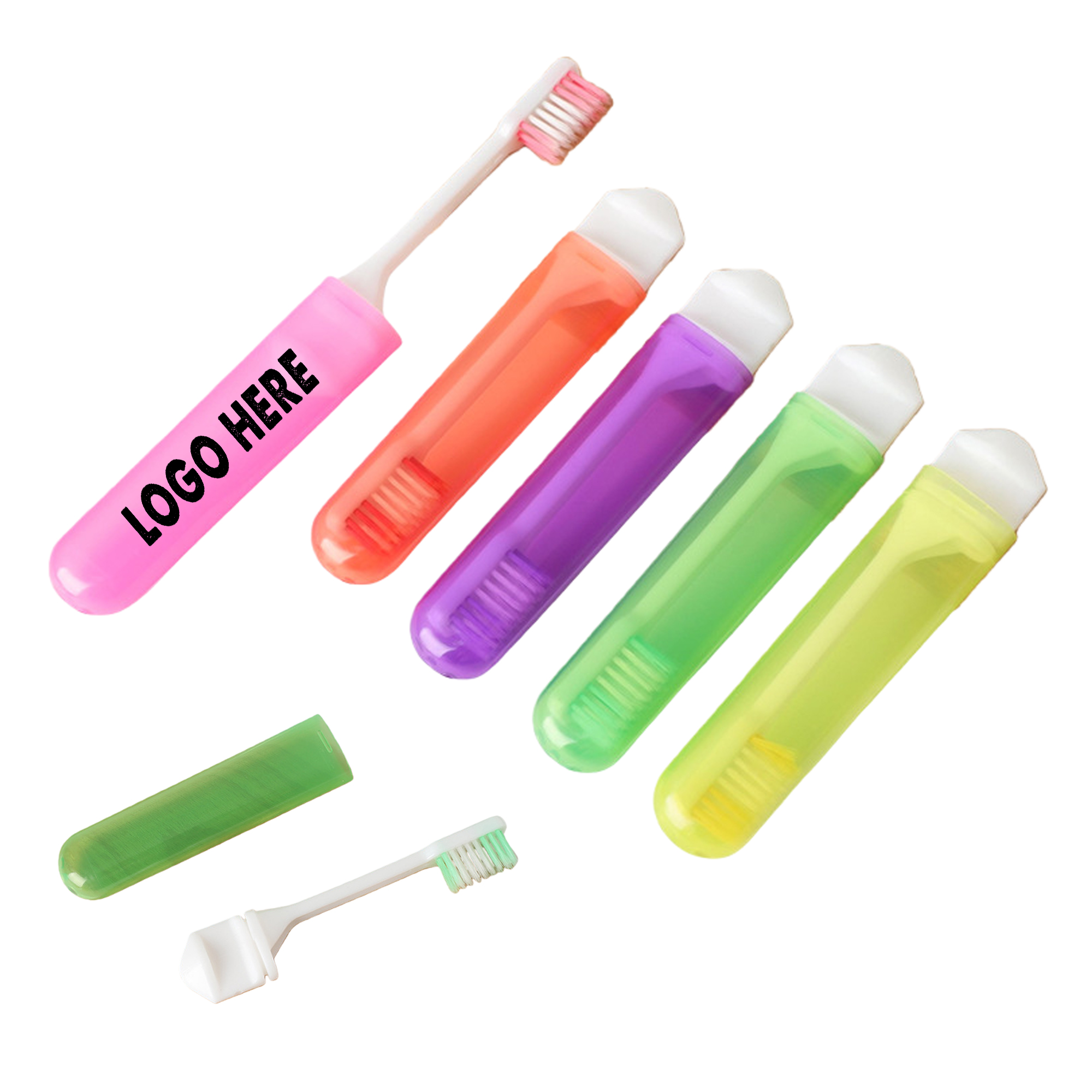 Compact Folding Travel Toothbrush 1