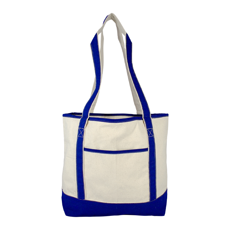 Colorful Cotton Boat Tote, custom tote bag with logo imprint 4