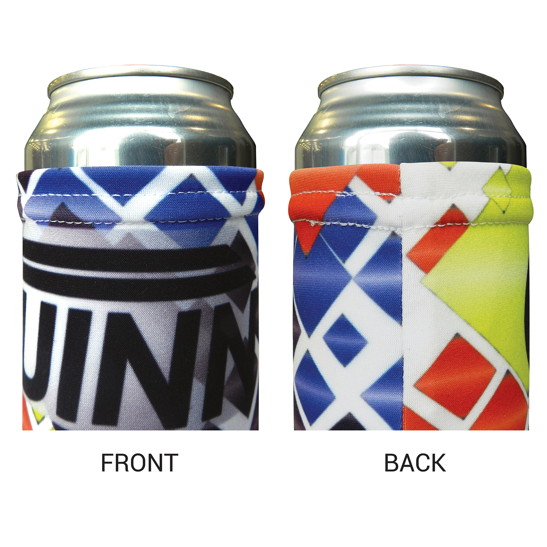 Aluminum Can Wrap, custom koozie with logo imprint 3