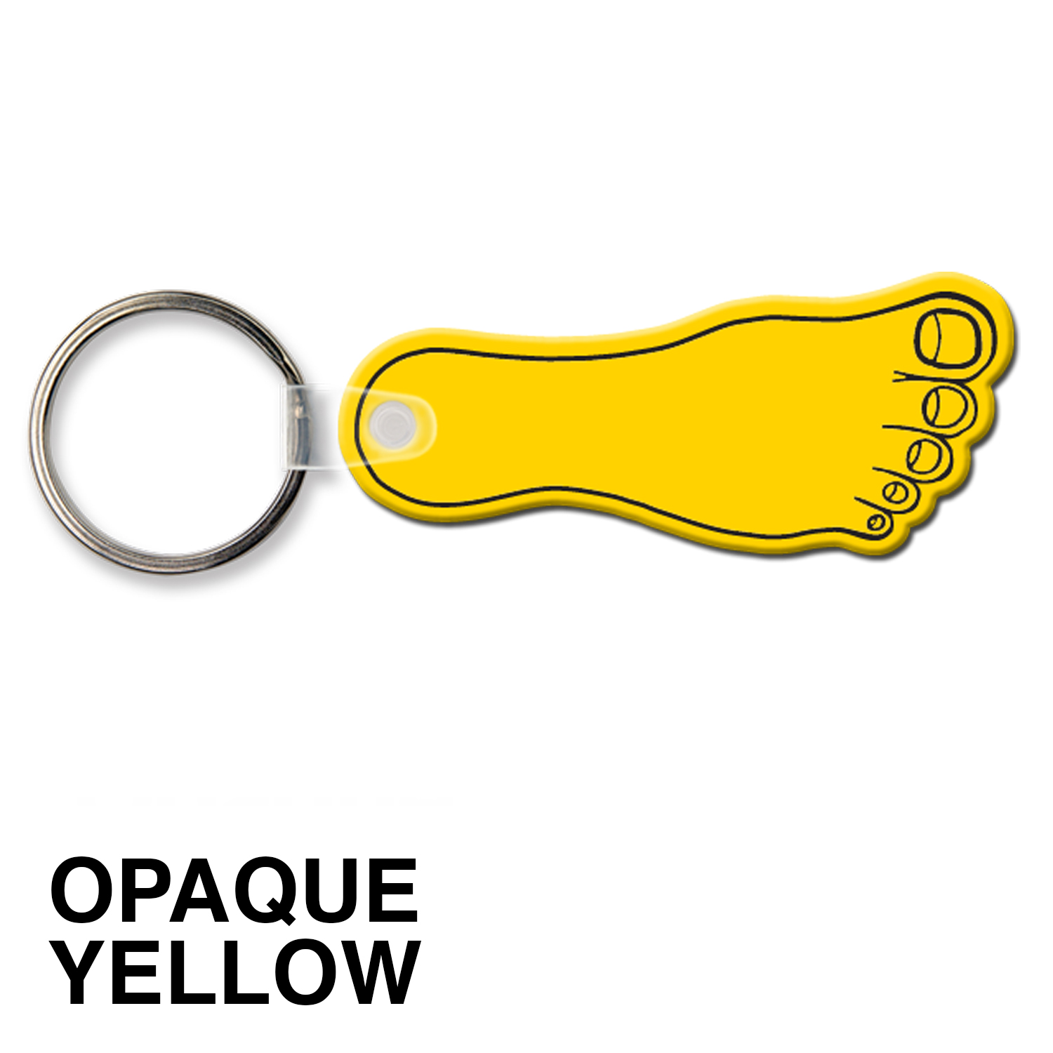 Foot Key Tag (Spot Color) 15