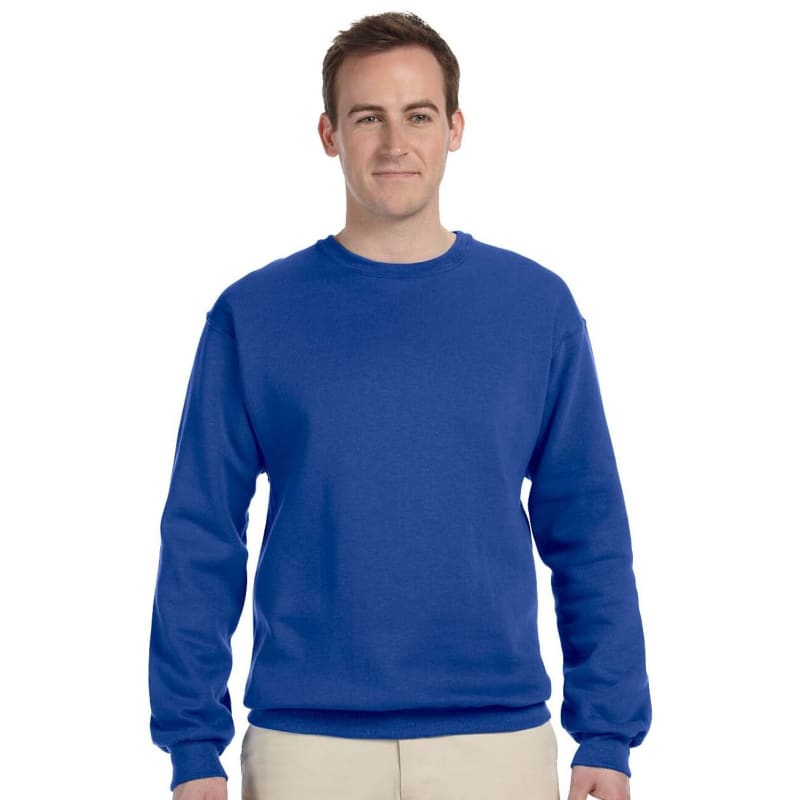 Jerzees 8 Oz., 50/50 NuBlend® Fleece Crew, custom hoodie or sweatshirt with logo imprint 17