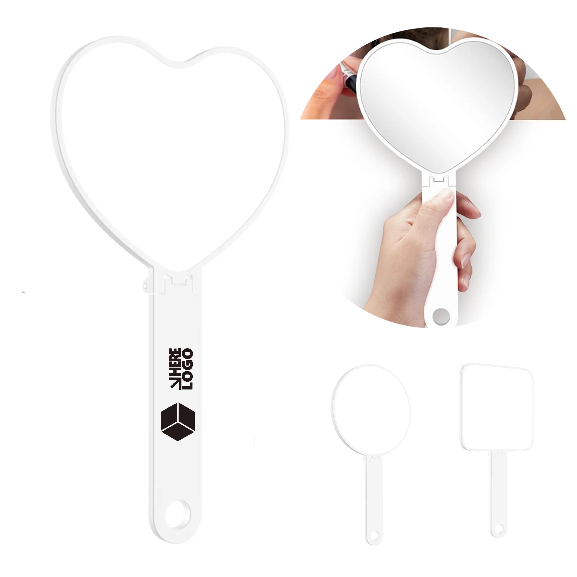 Folding Portable Makeup Mirror 1