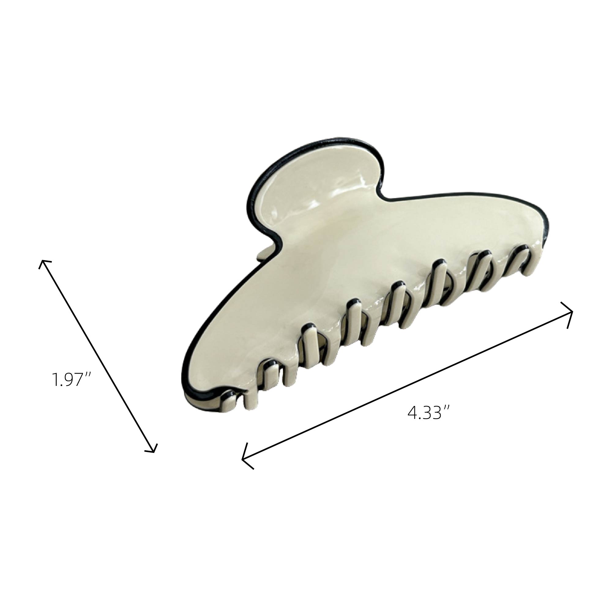 MOQ 5 pcs Large Jaw Hair Clamp 3
