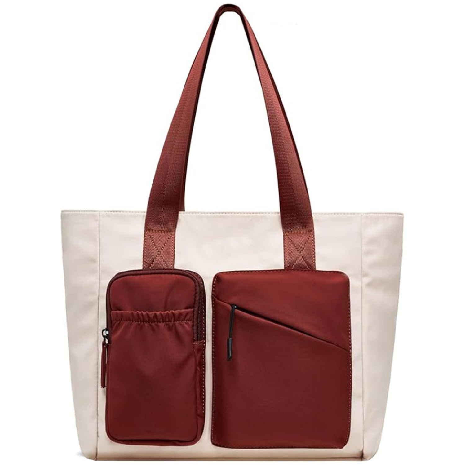 Multi Pockets Waterproof Canvas Tote Bag, custom tote bag with logo imprint 3