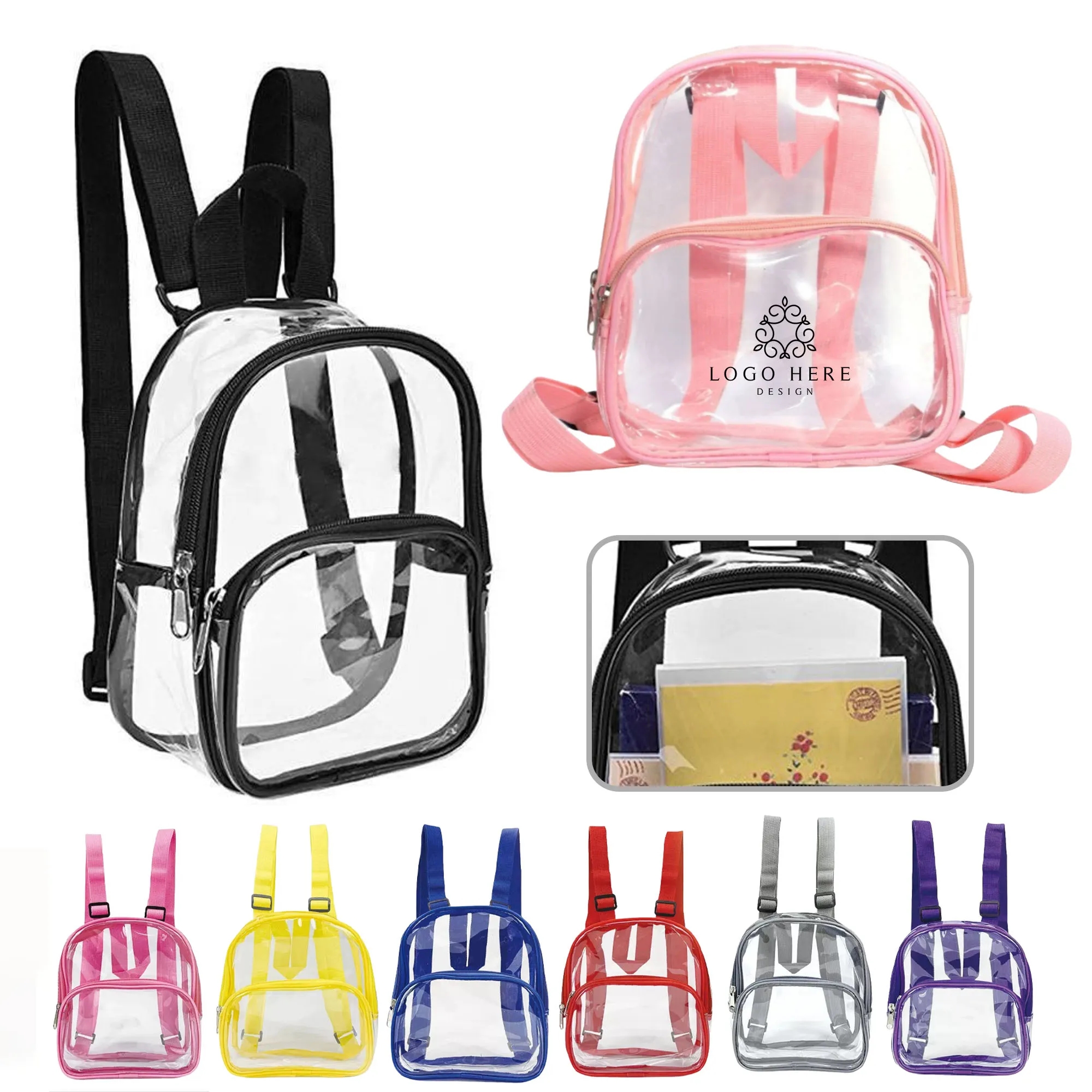 Transparent Pvc Backpack 8