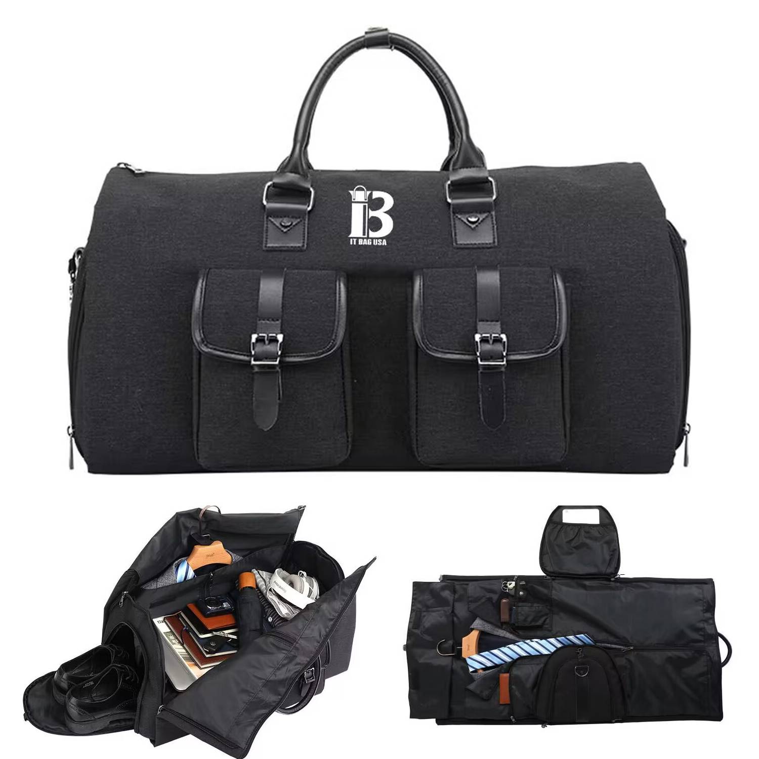 Suit Carry On Garment Bag With Shoulder Strap 8