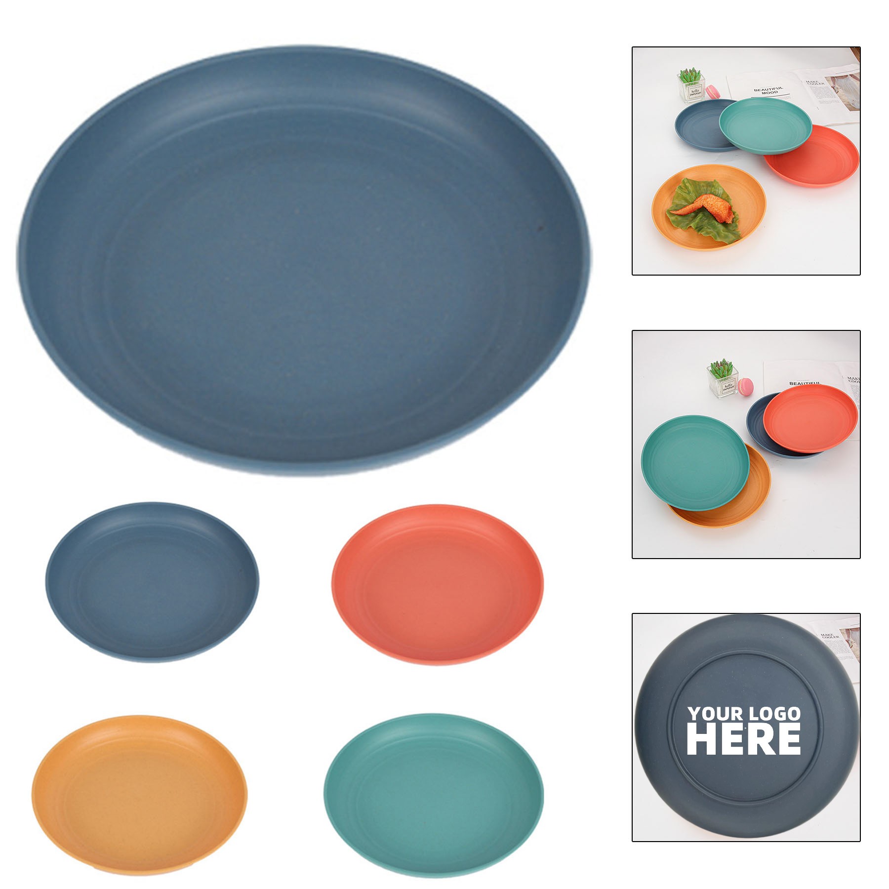 Durable Wheat Straw Plate