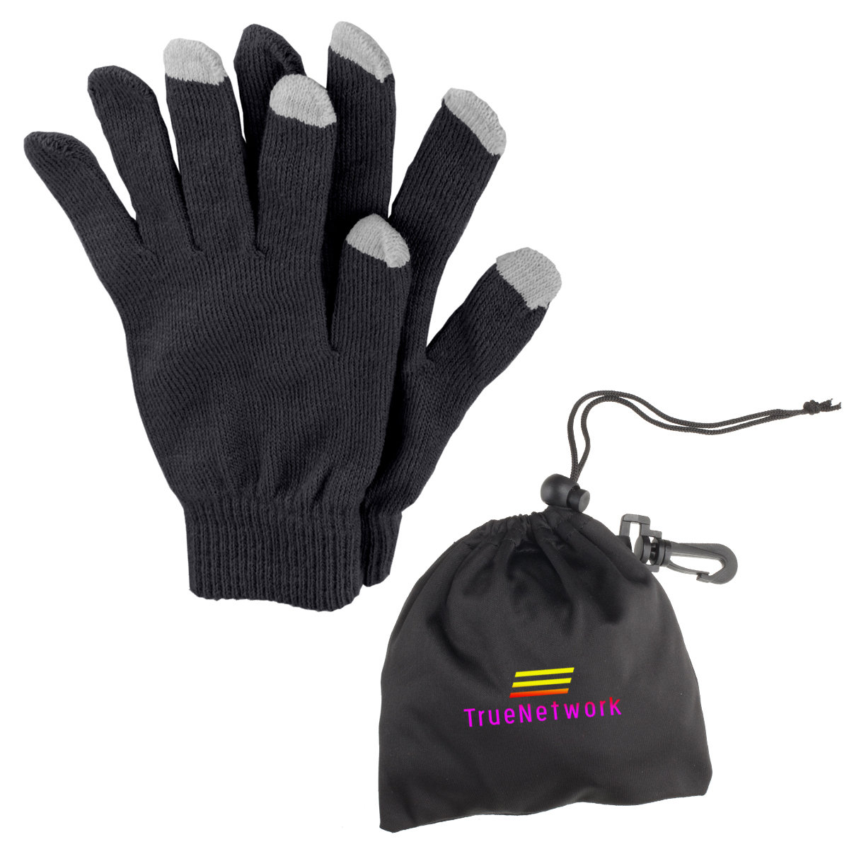 Touch Screen Gloves In Pouch 8