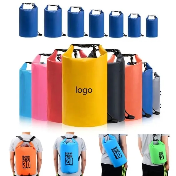 Waterproof Lightweight Dry Storage Bag with 33L Roll Top 3