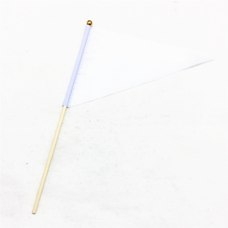 Custom Pennant Flags with wooden stick 2