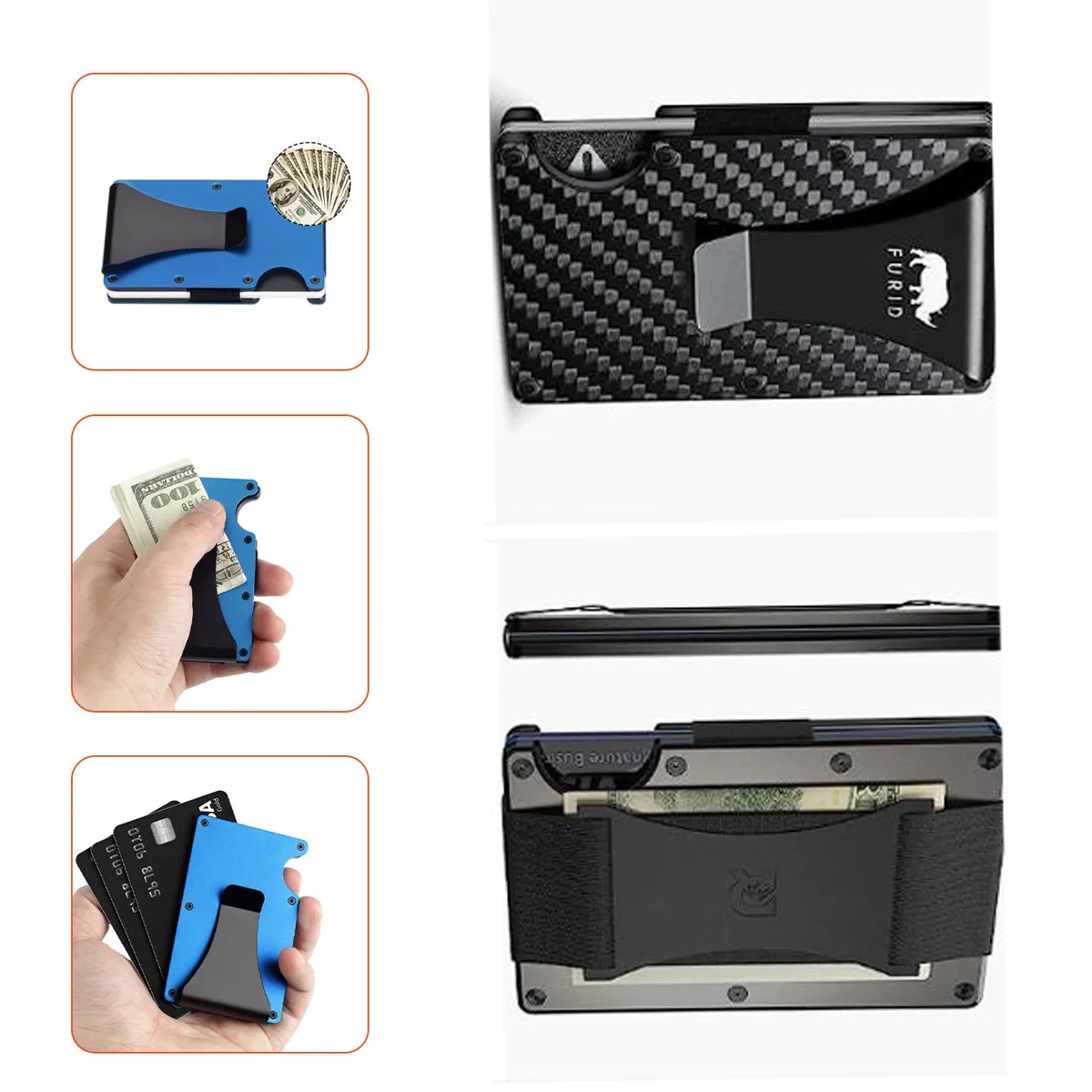 Slim RFID Blocking Wallet for Men 2