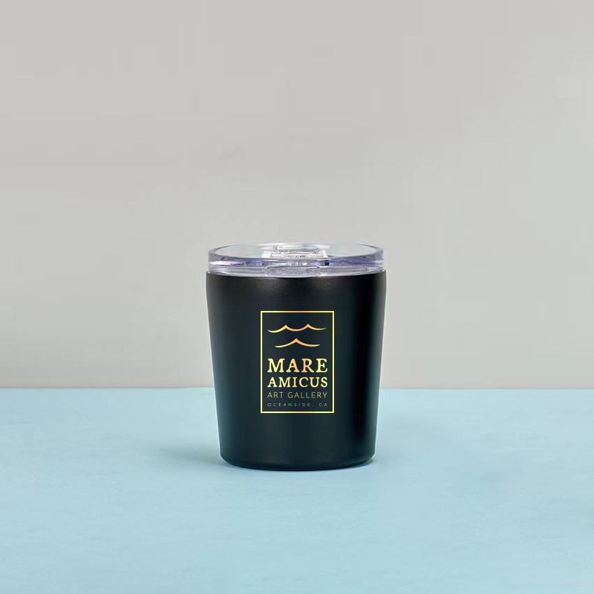Everglades-V 8 Oz. Lowball Travel Tumbler (Double Walled) 1