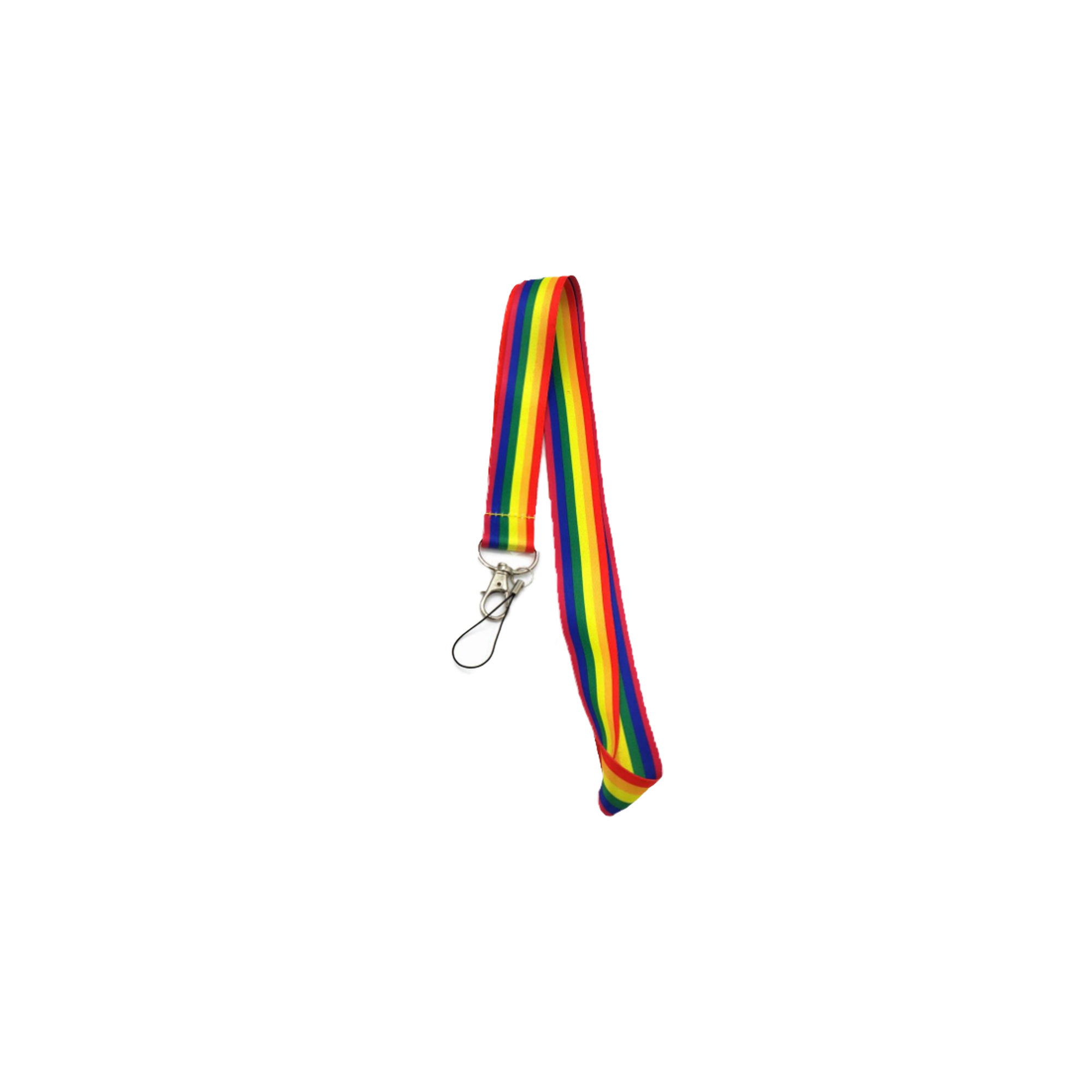 Polyester Cartoon Phone Strap with Rainbow Design 4