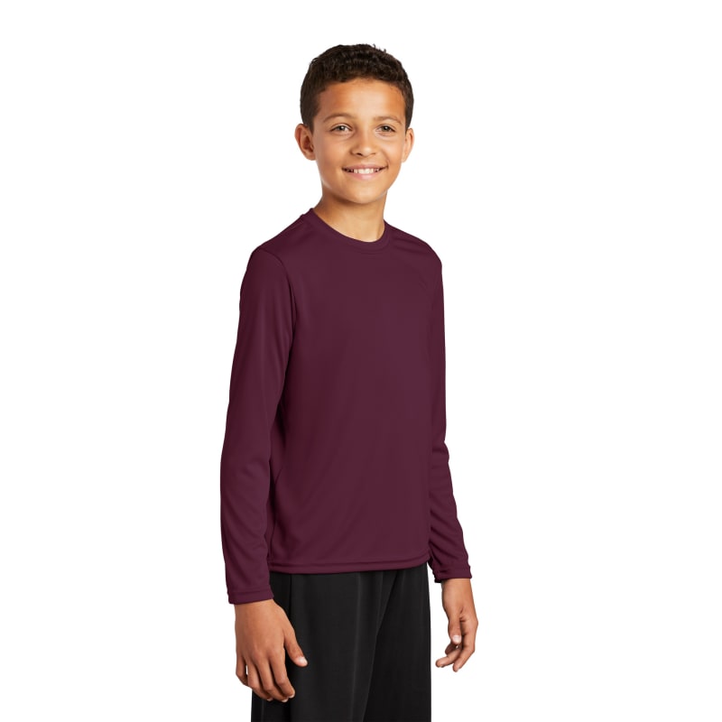 Sport-Tek Youth Long Sleeve PosiCharge Competitor Tee. 84