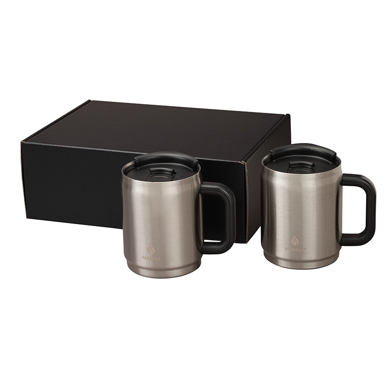 Manna™ Boulder Two-Piece Camping Mug Gift Set 3