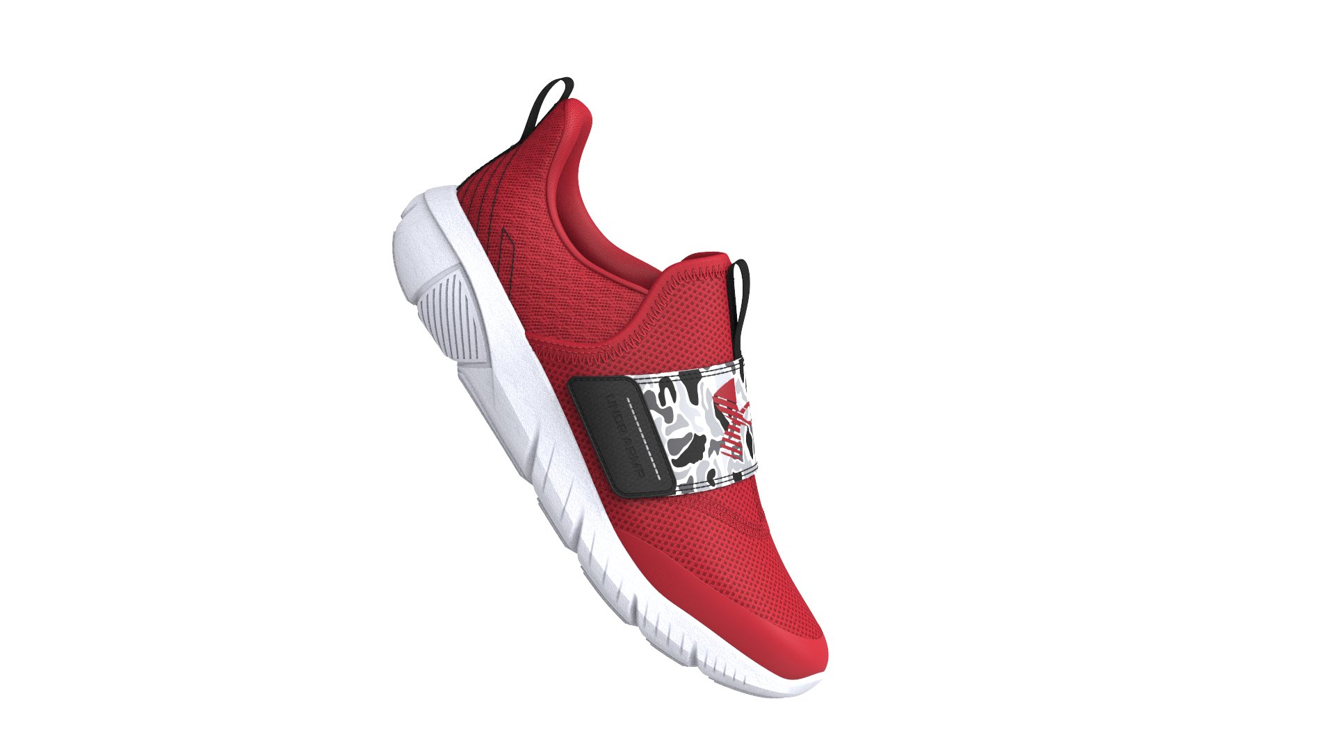 UA Flash Boys' Grade School Running Shoes 5