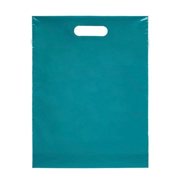 Plastic Die Cut Handle Bag - 12 " x 4 " x 15.75 " 8