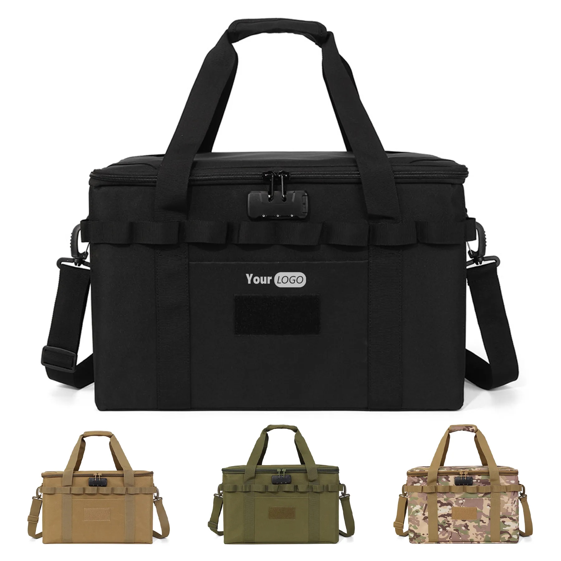 Canvas Outdoor High-Capacity Tableware Storage Bag 2