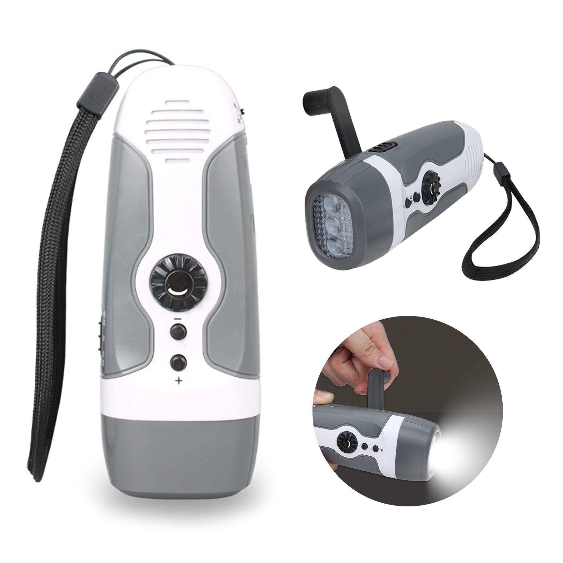 Hand-Cranked Flashlight 3