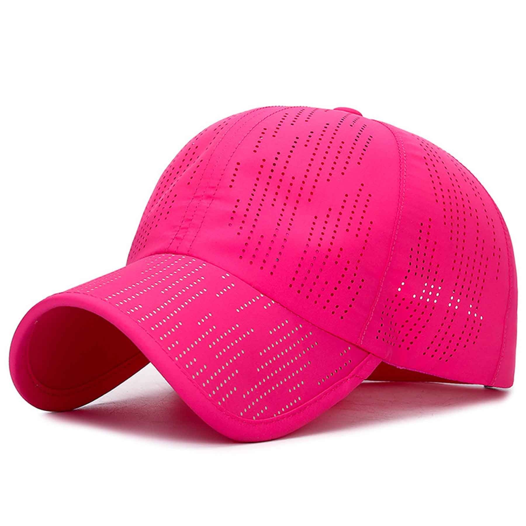 Summer Laser Cut Mesh Breathable Sports Baseball Cap 5