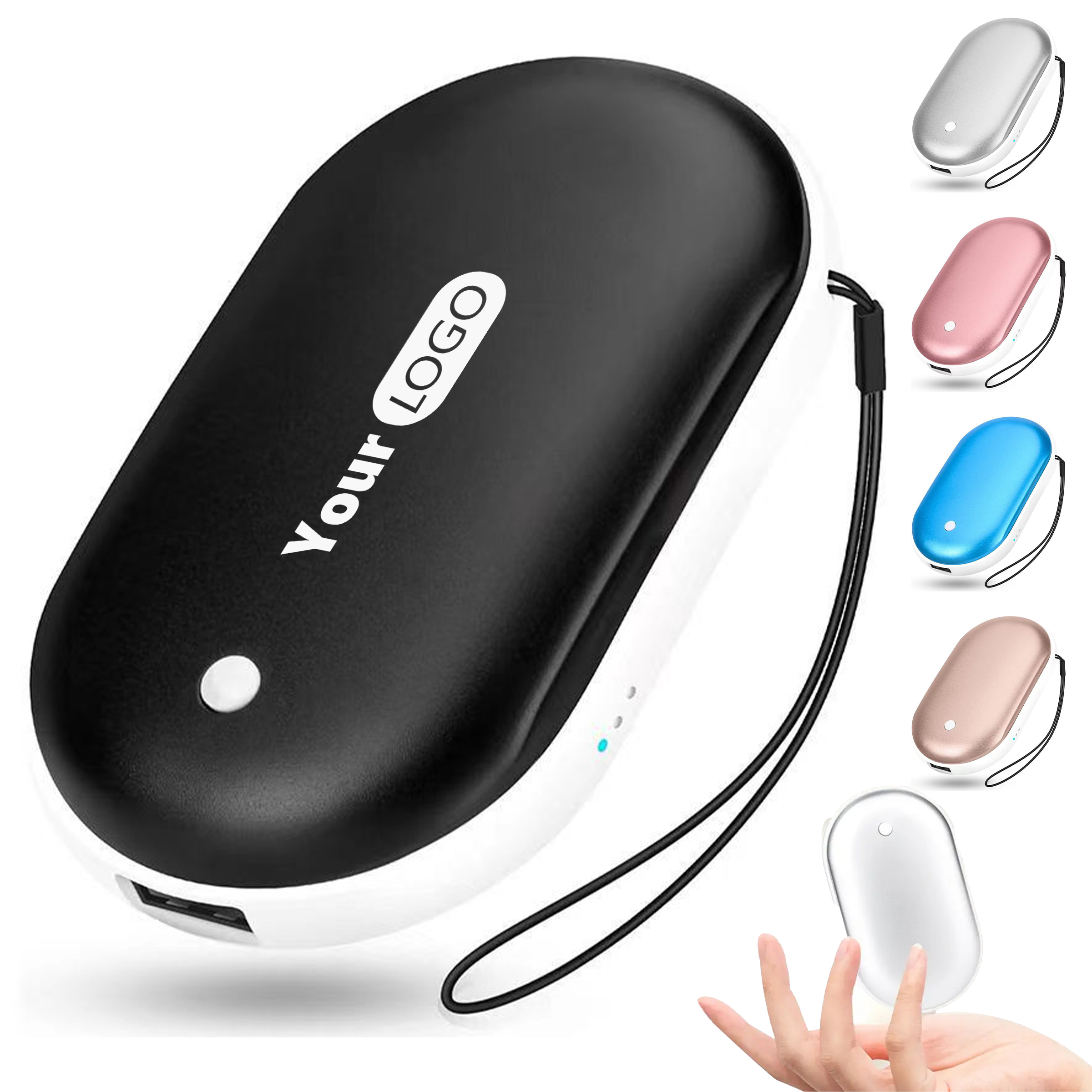 Metal 2-In-1 Mini Portable Hand Warmer 4