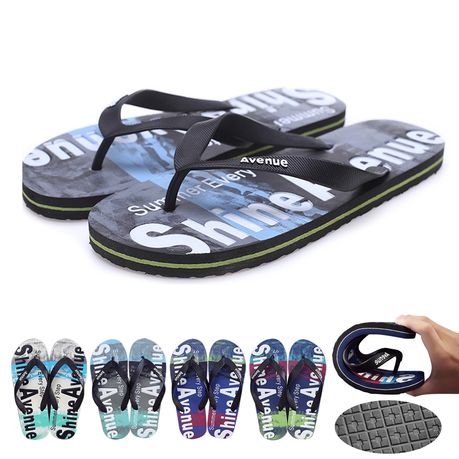 Custom Summer Beach Flip-Flops 2