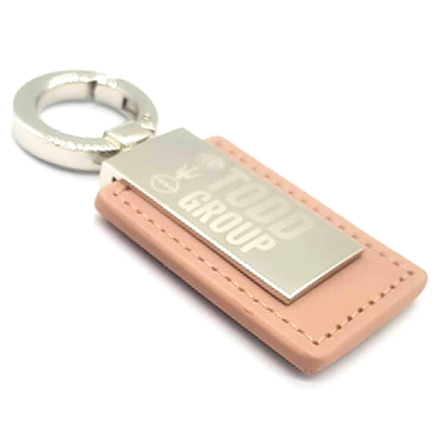 PU Leather Metal Keychain 4