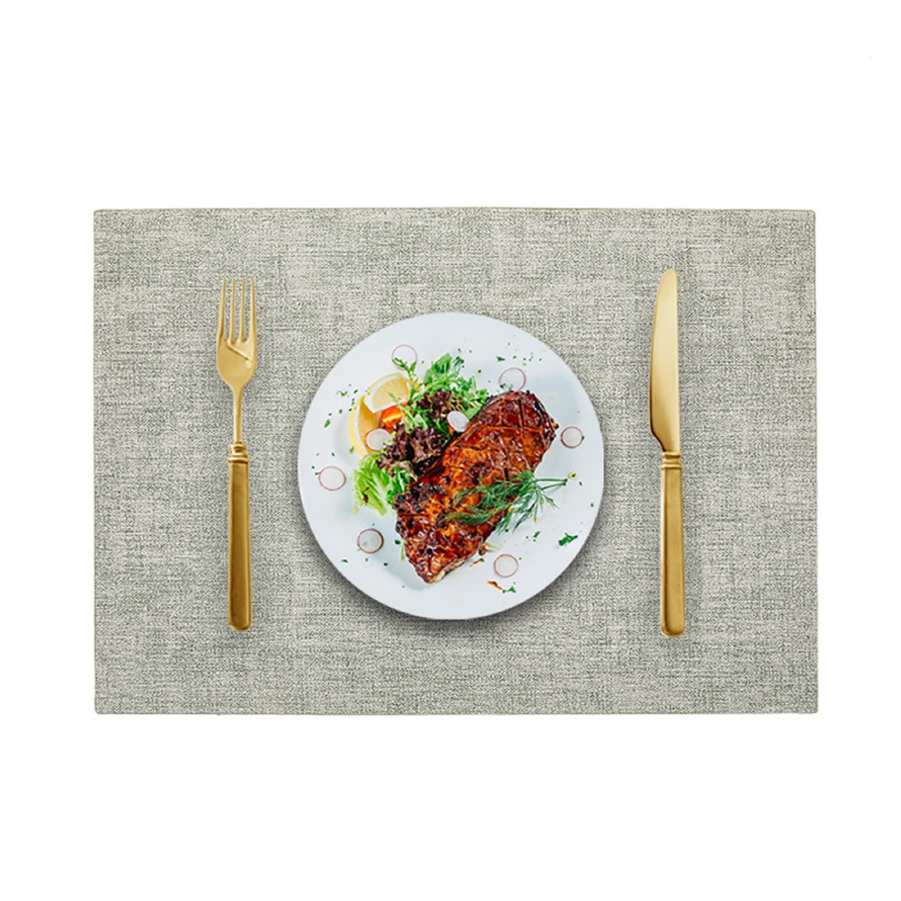 Cloth Leather Table Mat 2