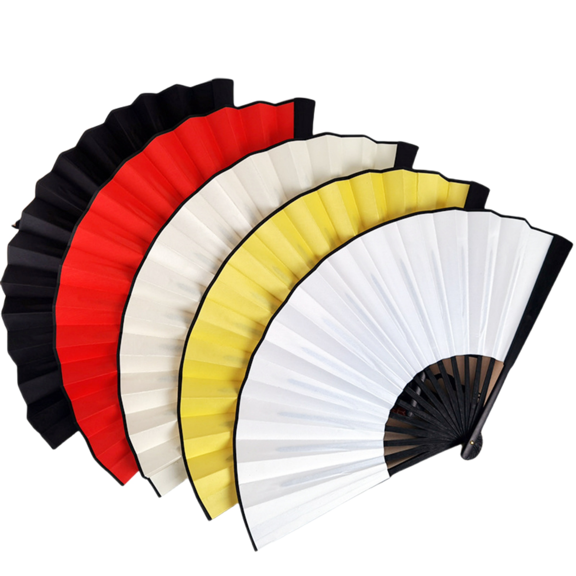 Blank Foldable Bamboo Fan 3
